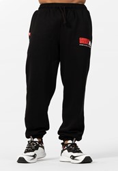 Classic Oversized Sweatpants - Black - 4XL