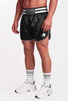 Tacoma Fighting Shorts - Black/White - M