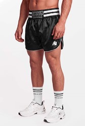 Tacoma Fighting Shorts - Black/White - 2XL