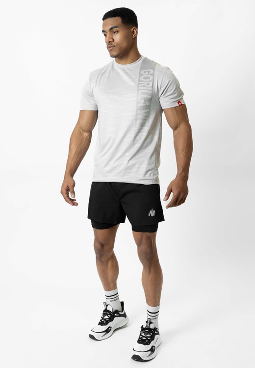 Lowell 2-in-1 shorts black
