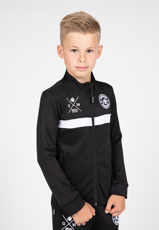 Vernon Kids Track Jacket - Black - 140