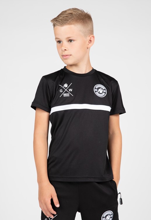 Vernon Kids T-Shirt - Black - 152