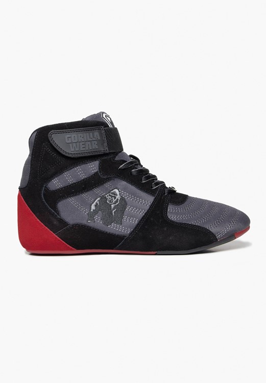 Perry High Tops Pro - Gray/Black/Red - EU 36