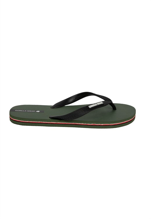 Kokomo Flip-Flops - Army Green - EU 39