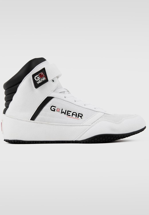 Gwear Classic High Tops - White/Black - EU 43