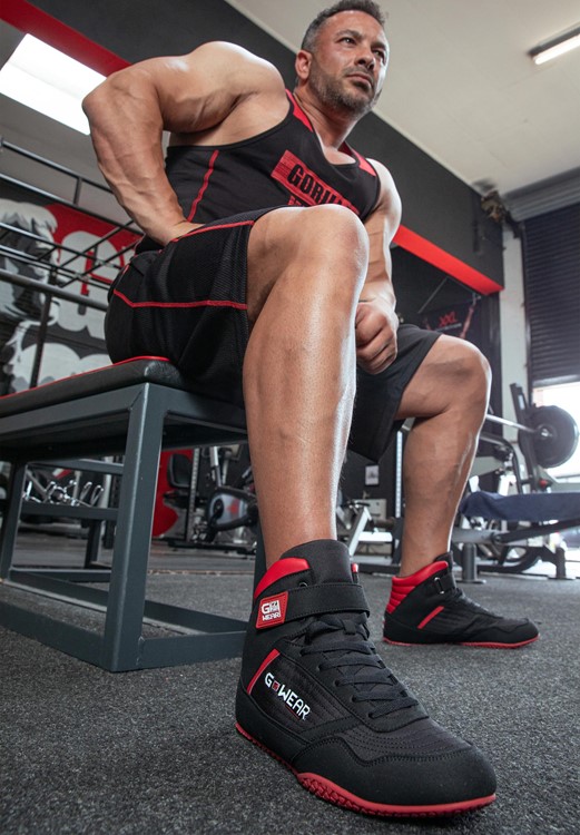 Gwear Classic High Tops Black/Red
