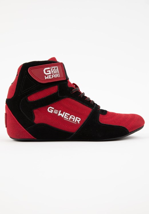 Gwear Pro High Tops - Red/Black - EU 36