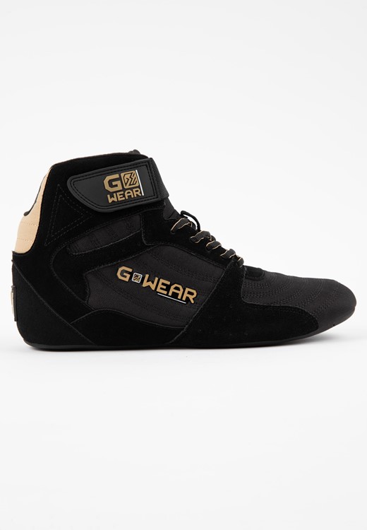 Gwear Pro High Tops - Black/Gold - EU 38