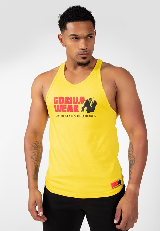 Classic Tank Top - Yellow - L