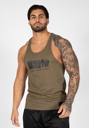 Classic Tank Top - Army Green - S