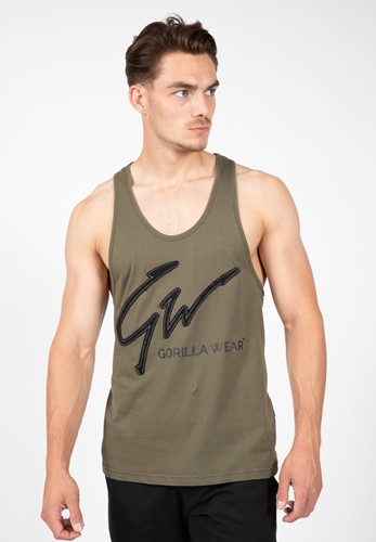 Evansville Tank Top - Army Green - L