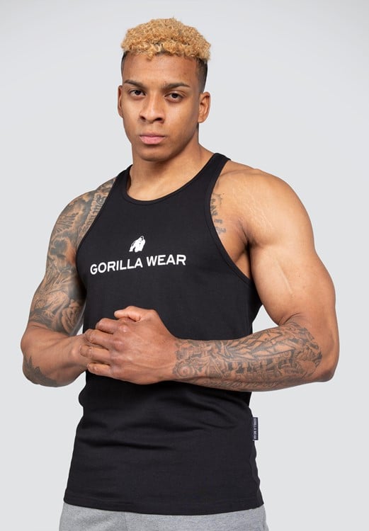 Carter Stretch Tank Top - Black - S