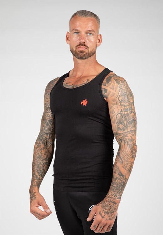 Adams Stretch Tank Top - Black - S