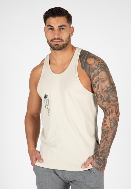 Carrizo Tank Top - Beige - S