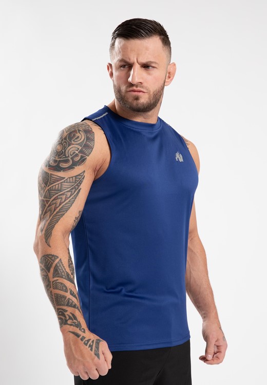 Easton Tank Top - Blue - XL