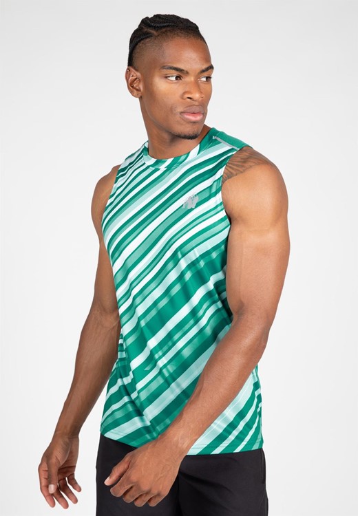 Easton Tank Top - Teal Green - S