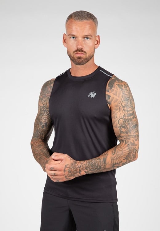 Easton Tank Top - Black - 4XL