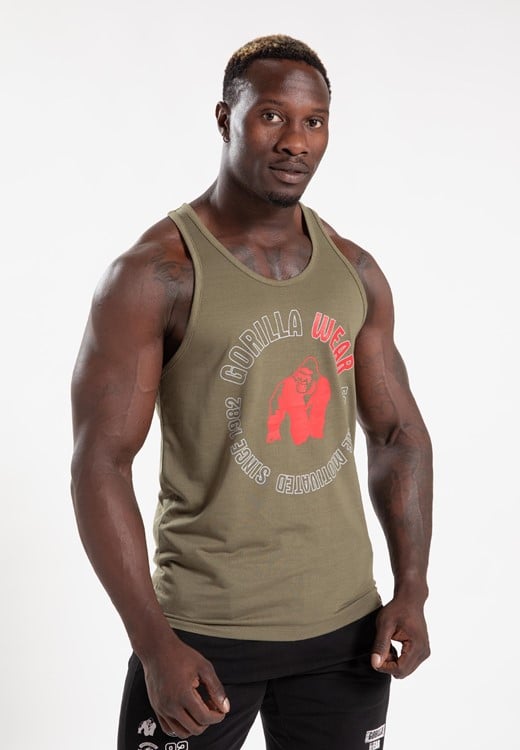 Lafayette Tank Top - Army Green - 3XL