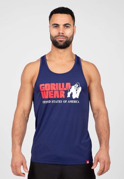 Classic Training Tank Top - Navy - 2XL