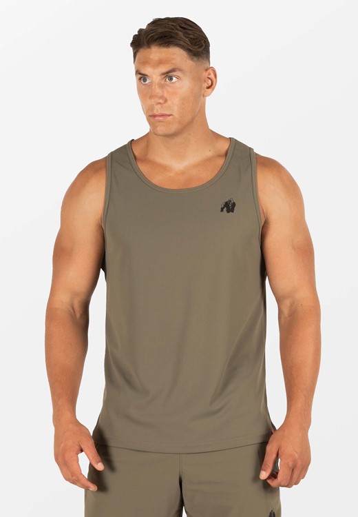 Colton Tank Top - Army Green - S