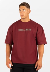 Callaway Oversized T-Shirt - Burgundy
