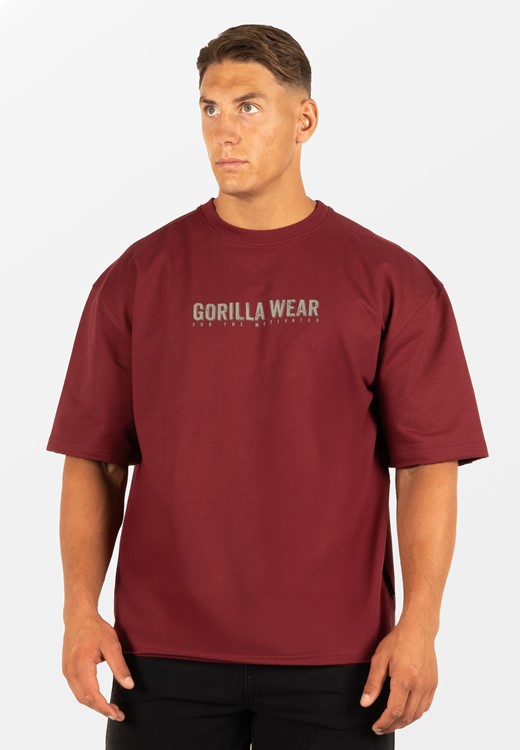 Callaway Oversized T-Shirt - Burgundy - S