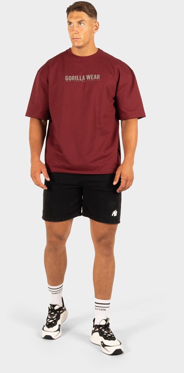 Callaway Oversized T-Shirt Burgundy