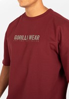 Callaway Oversized T-Shirt Burgundy