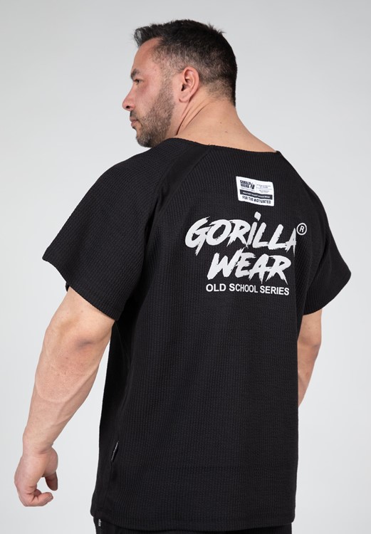 Augustine Old School Workout Top - Black - L/XL