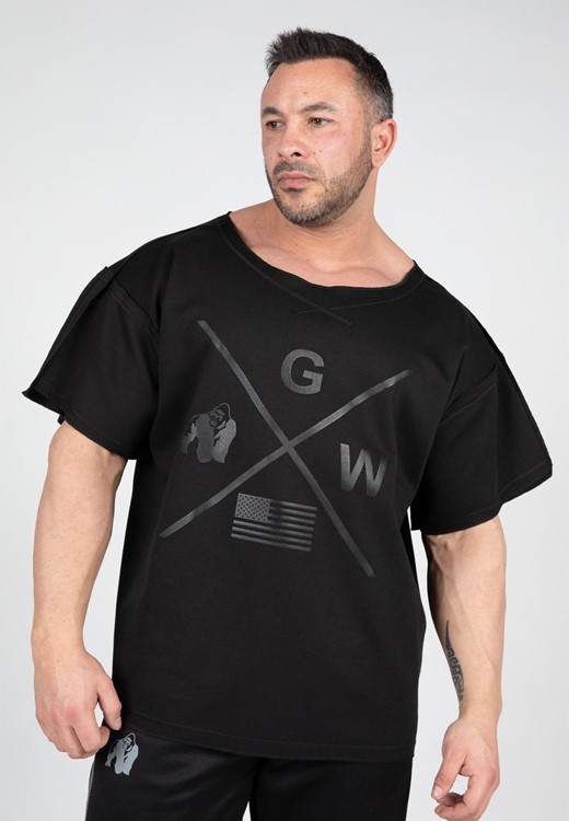 Sheldon Workout Top - Black - S/M