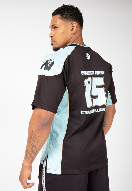 Athlete T-Shirt 2.0 - Brandon Curry - Black/Light Blue - M