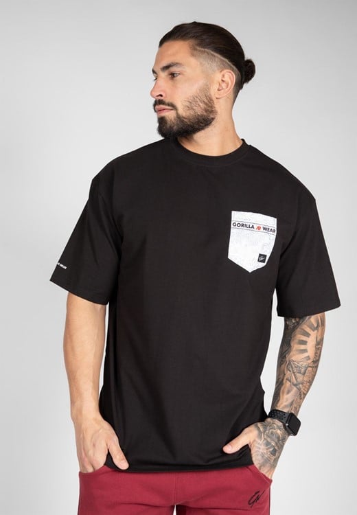 Dover Oversized T-Shirt - Black - XL