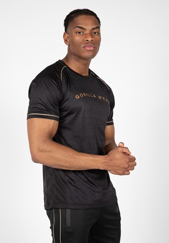 Fremont T-Shirt - Black/Gold - 2XL