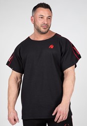 Buffalo Old School Workout Top - Black/Red