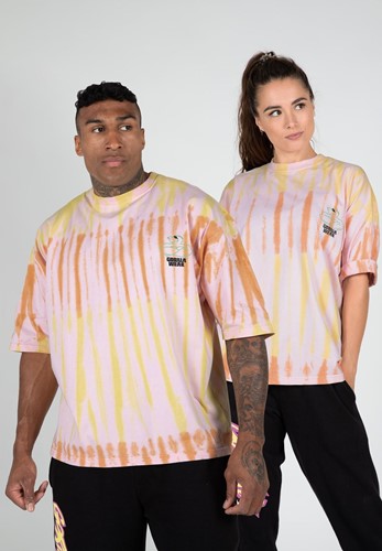 Legacy Oversized T-Shirt - Orange/Yellow/Pink - 3XL