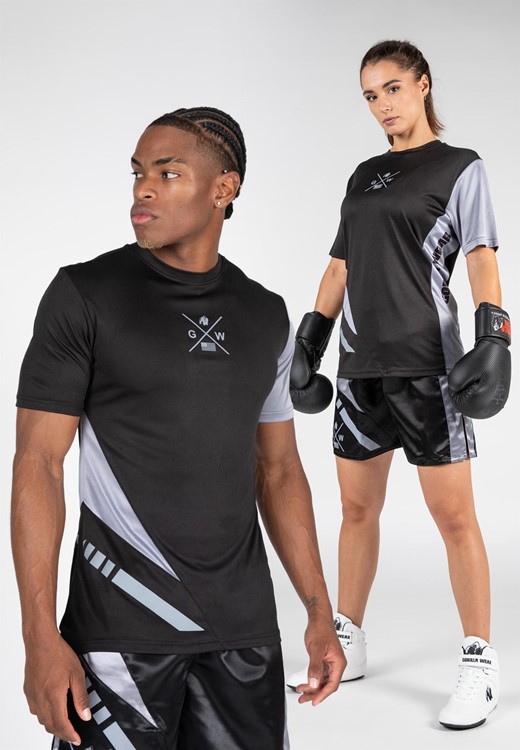Hornell T-Shirt - Black/Gray - S