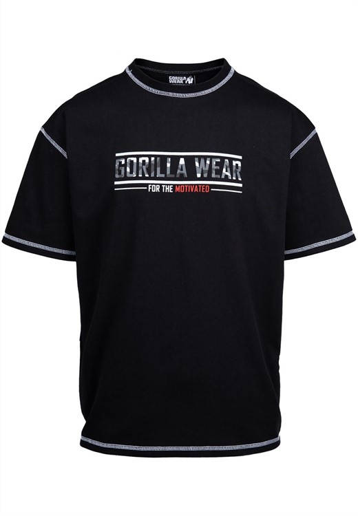 Saginaw Oversized T-Shirt Black