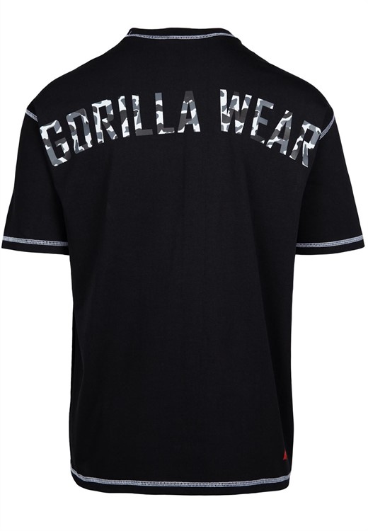 Saginaw Oversized T-Shirt Black