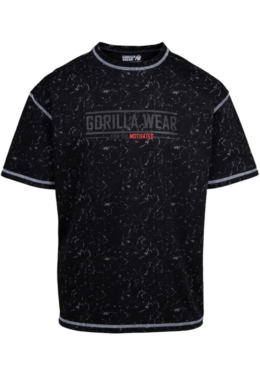 Saginaw Oversized T-Shirt Washed Black