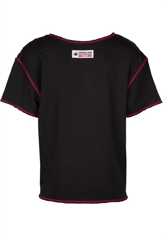 Wallace Workout Top Black/Red