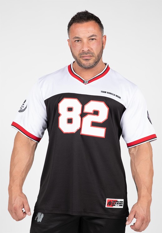 Trenton Football Jersey - Black/White - 2XL