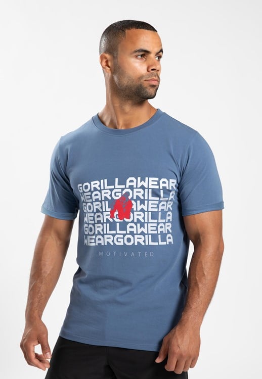 Bradley T-Shirt - Coronet Blue - 3XL