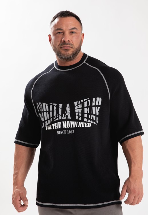 Finley Oversized T-Shirt - Black/Gray - M