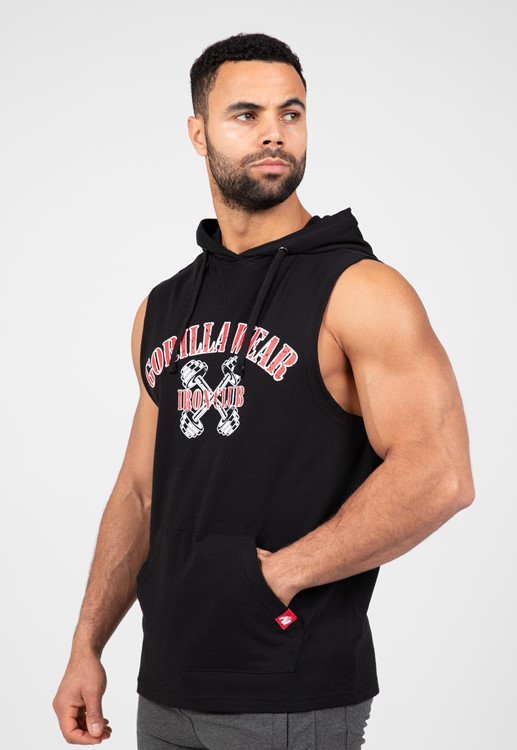 Chico S/L Hooded T-Shirt - Black - 4XL