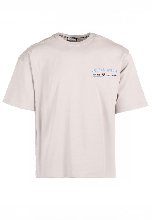 Macon Oversized T-Shirt - Light Gray