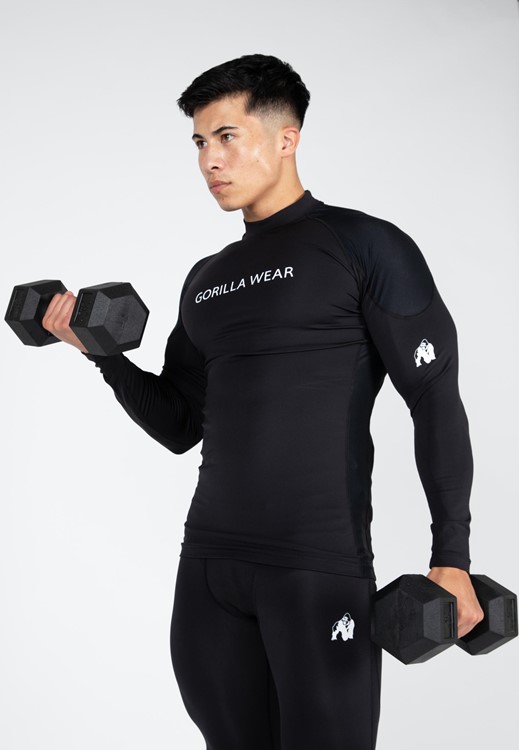 Lorenzo Performance Long Sleeve - Black - S