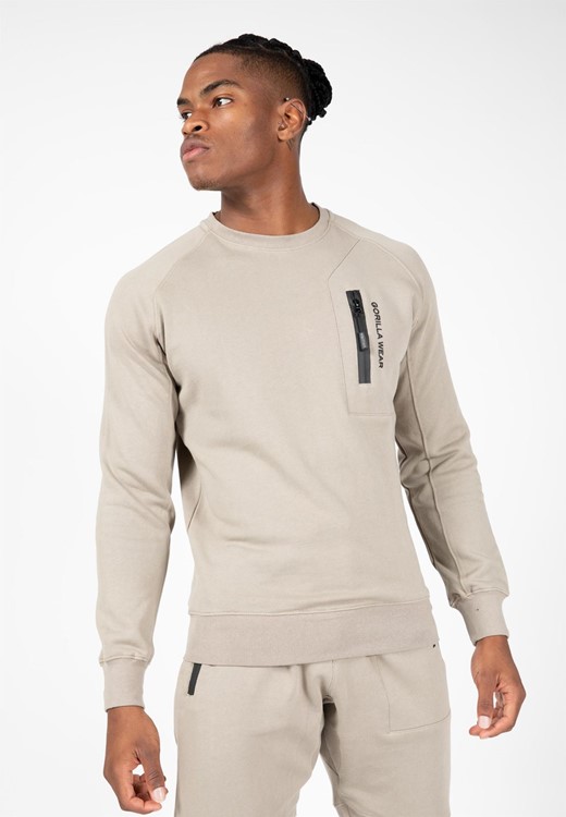 Newark Sweatshirt - Beige - XL