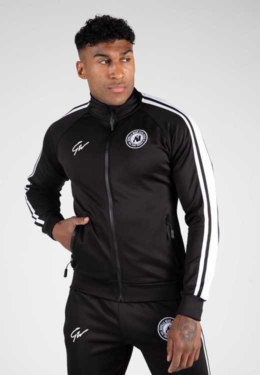 Stratford Track Jacket - Black - 3XL
