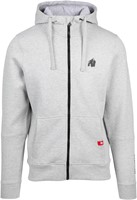 Leon Zipped Hoodie Gray
