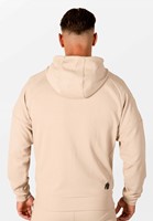 Harvey Hooded Track Jacket - Beige